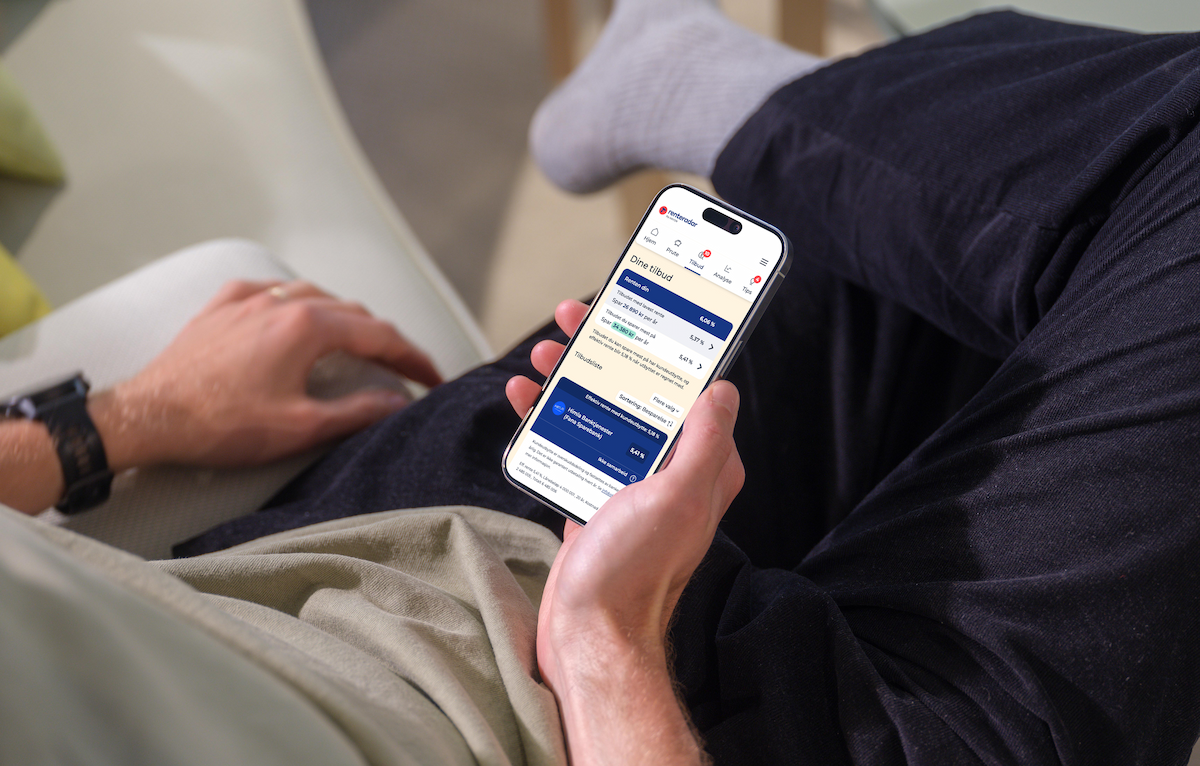 Renteradar i telefon